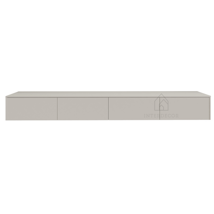 Elegance Collection TV meubel Zwevend Lowboard Hangend 280cm Beige