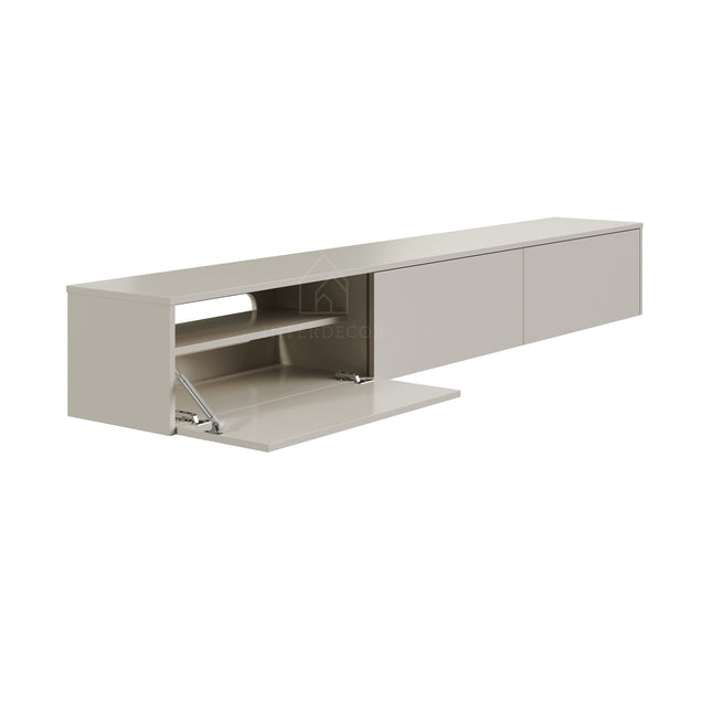 Elegance Collection TV meubel Zwevend Lowboard Hangend 180cm Beige